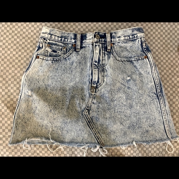 Abercrombie & Fitch Jean Skirt - Picture 1 of 4